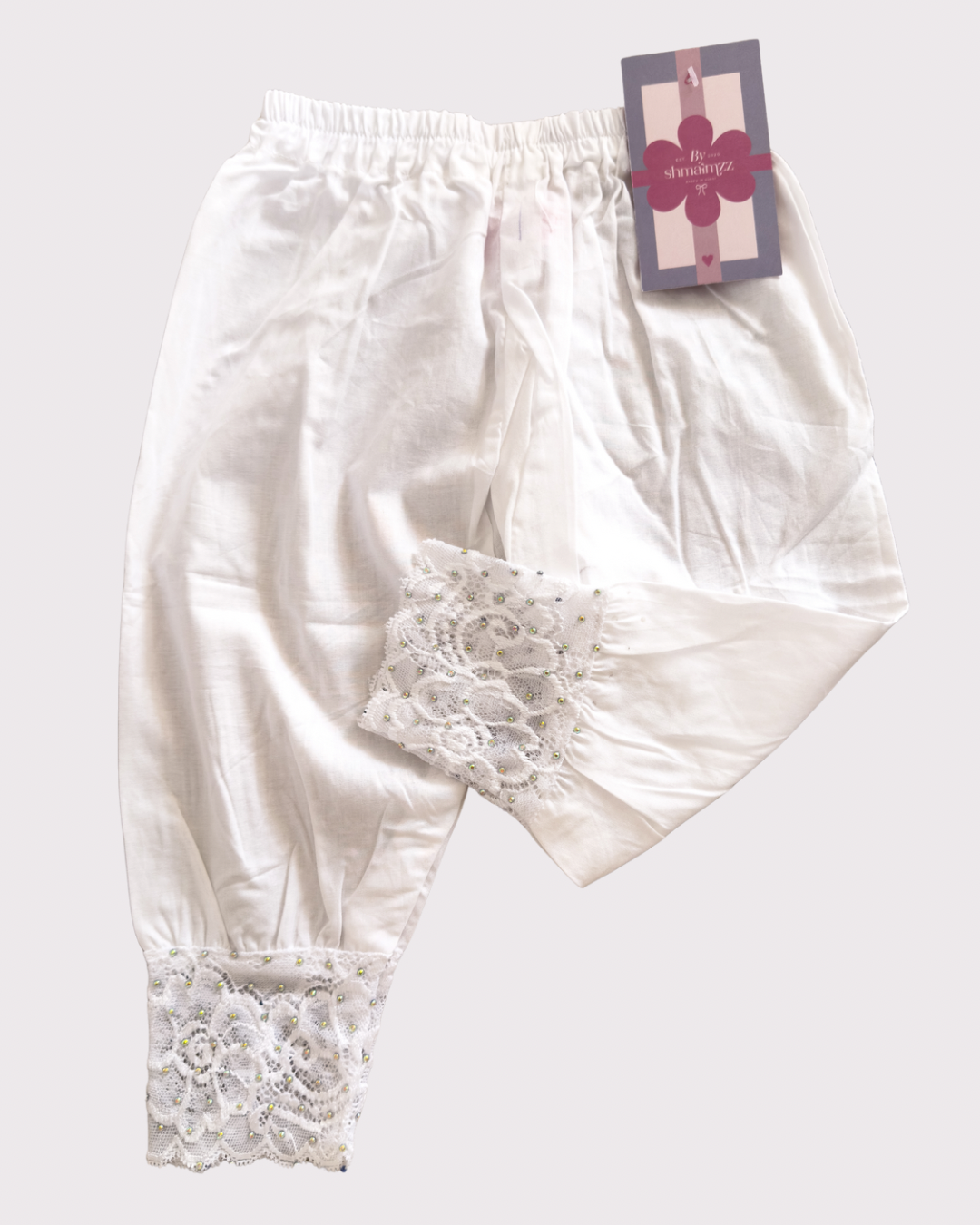 Lace Pants with bead