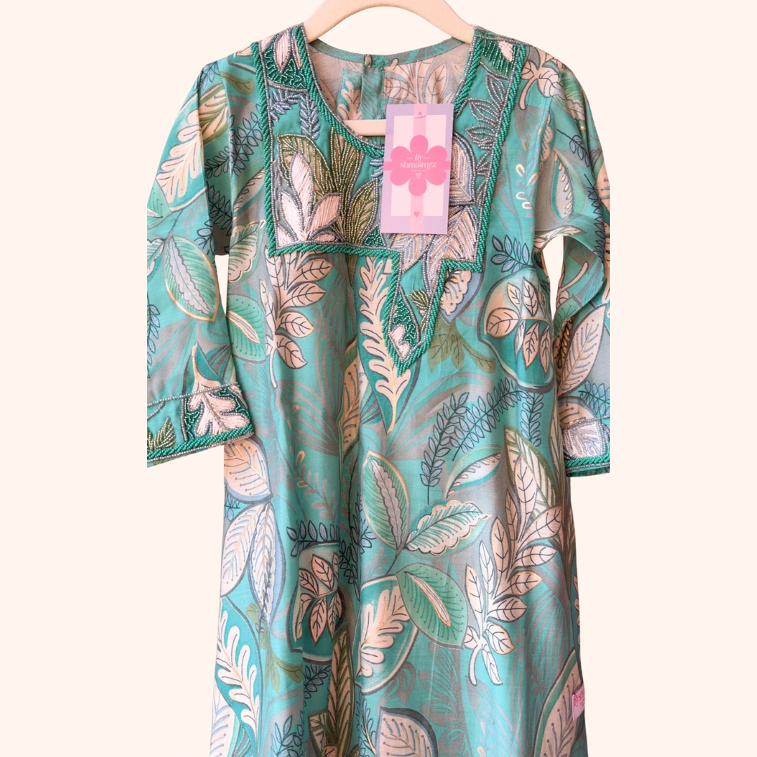 Mint Blossom Jalabya