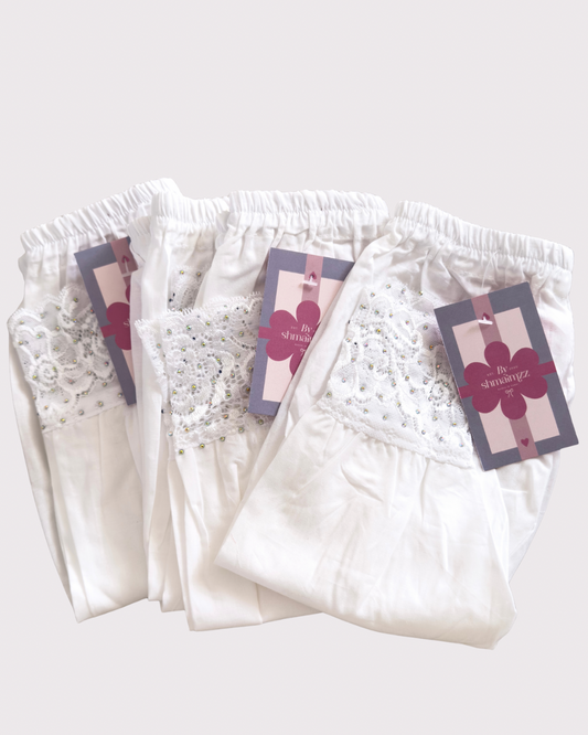 Lace Pants with bead