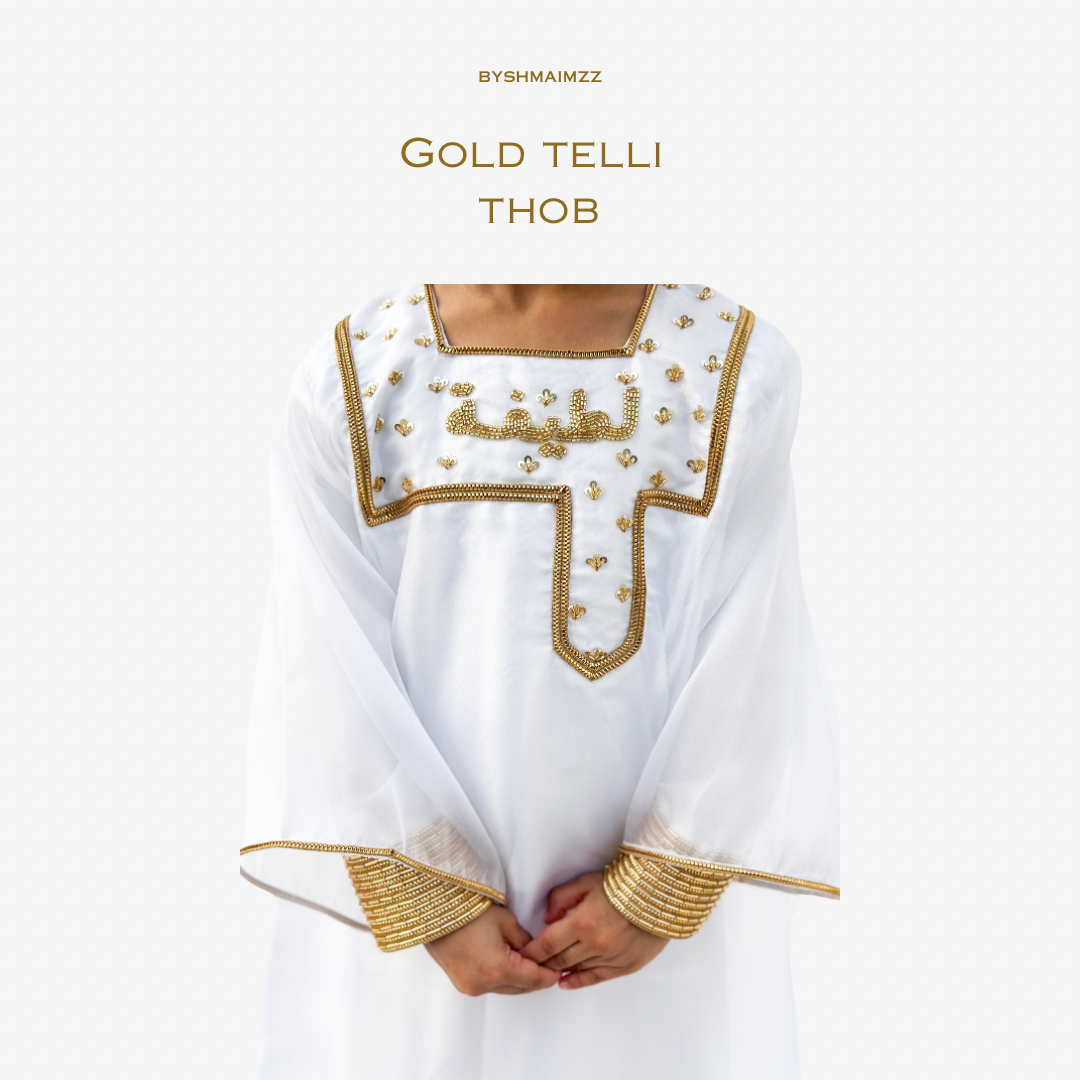 Gold telli thob