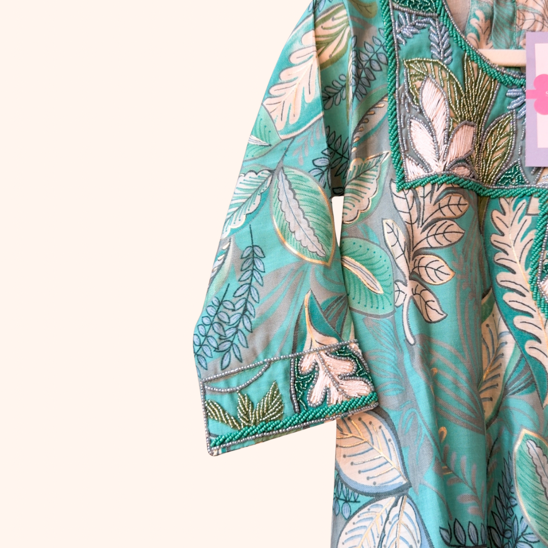 Mint Blossom Jalabya